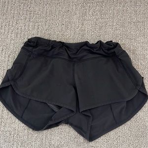 Black lululemon shorts